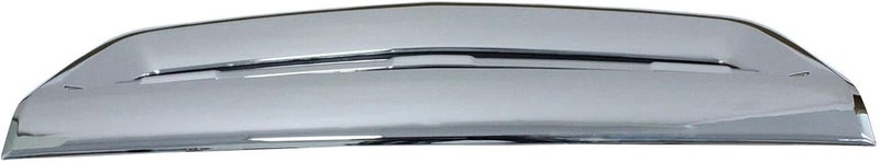 LOSTAR Front Upper Bumper Cover Grille & Skid Plate Primed Fit for 2017-2019 Silverado 2500 HD 3500 HD, Chrome Hood Ornamentation Vent Grille - Image 5